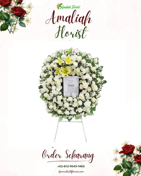 Krans Bunga Duka Kutai Barat